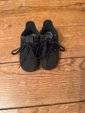 Adidas Black Kids Slip-On Sneaker